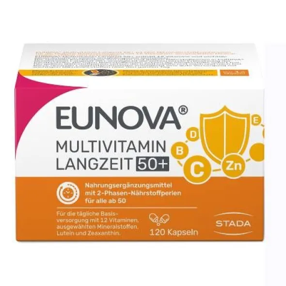 EUNOVA Langzeit 50+ Kapseln 120 St