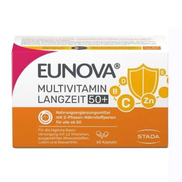 EUNOVA Langzeit 50+ Kapseln 60 St