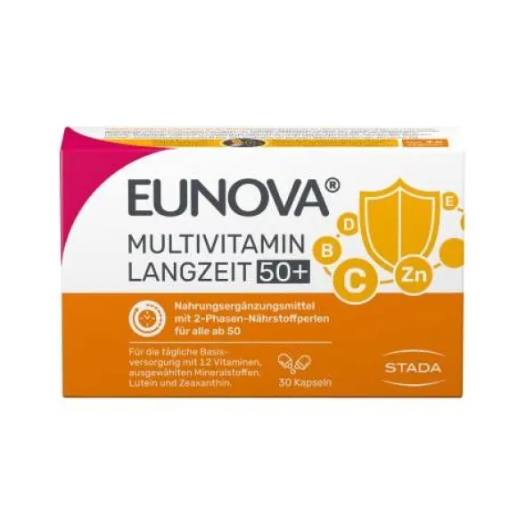 EUNOVA Langzeit 50+ Kapseln 30 St