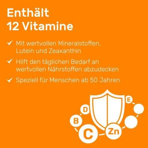 EUNOVA Langzeit 50+ Kapseln 30 St