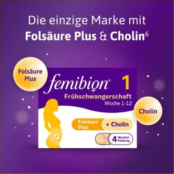 FEMIBION 1 Frühschwangerschaft Tabletten 28 St