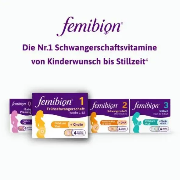 FEMIBION 1 Frühschwangerschaft Tabletten 28 St