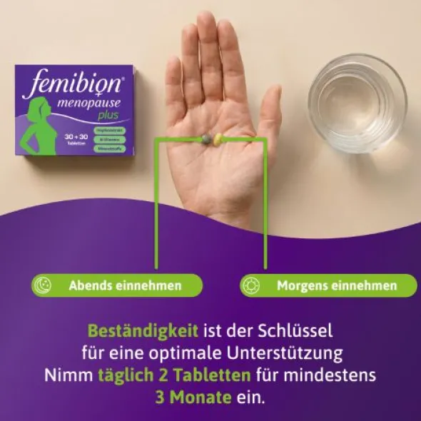 FEMIBION Menopause Plus Tabletten 2X90 St