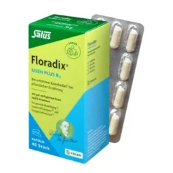 FLORADIX Eisen plus B12 vegan Kapseln 40 St