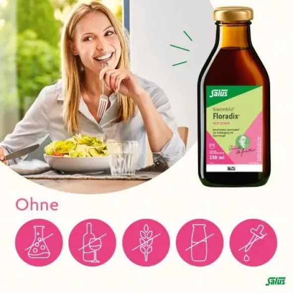 FLORADIX mit Eisen Lösung zum Einnehmen 250 ml