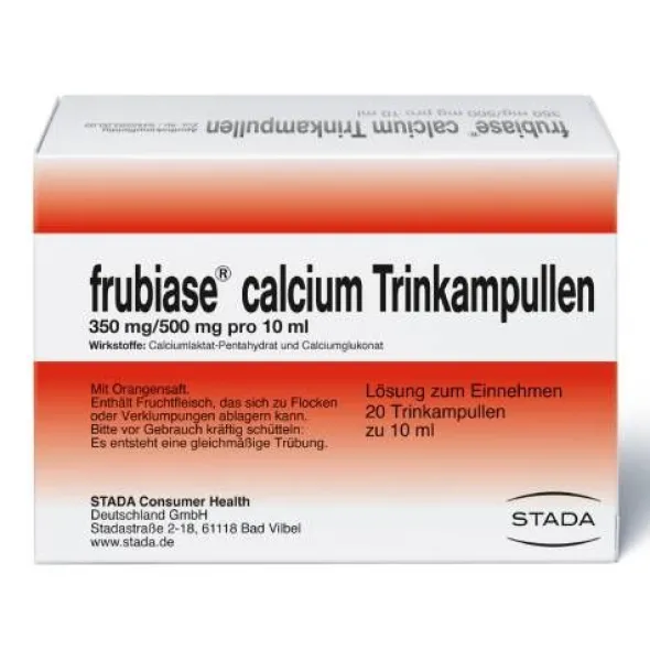 FRUBIASE CALCIUM T Trinkampullen 20 St