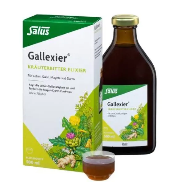 GALLEXIER Kräuterbitter Elixier Salus Flü.z.E. 500 ml