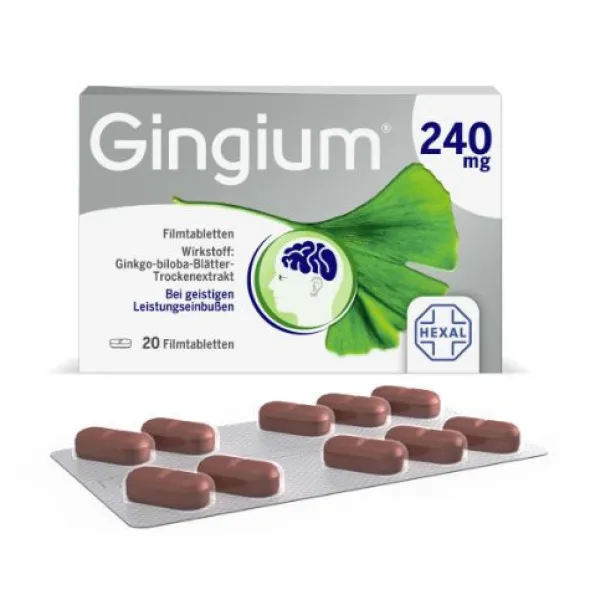 GINGIUM 240 mg Filmtabletten 20 St
