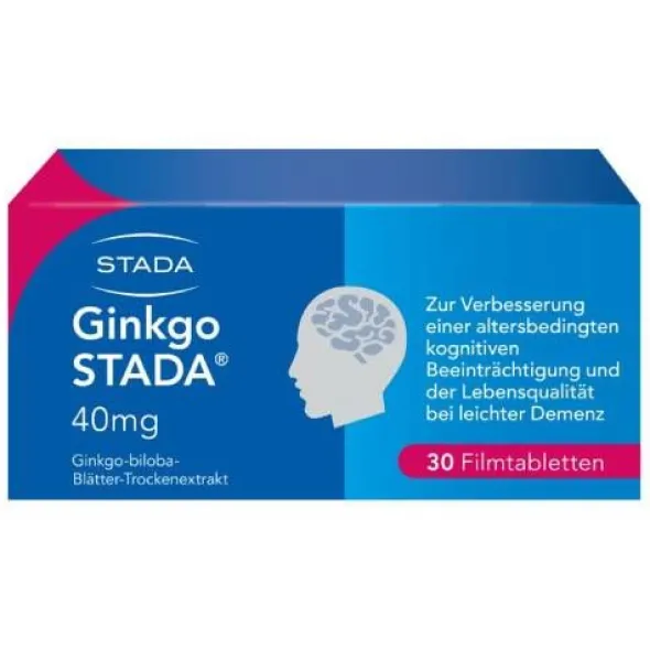 GINKGO STADA 40 mg Filmtabletten 30 St
