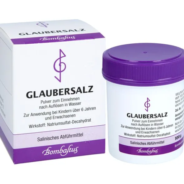 GLAUBERSALZ Natriumsulfat Pulver 100 g