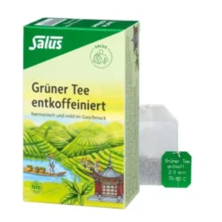 GRÜNER TEE entkoffeiniert Bio Salus Filterbeutel 15 St