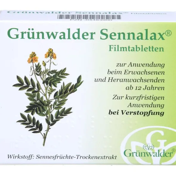 GRÜNWALDER Sennalax Filmtabletten 30 St
