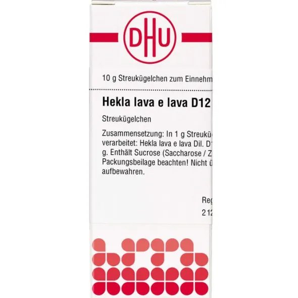 HEKLA lava e lava D 12 Globuli 10 g