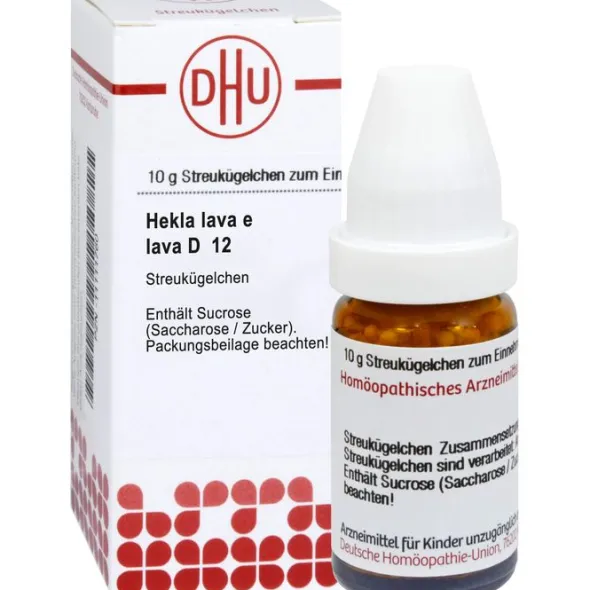 HEKLA lava e lava D 12 Globuli 10 g