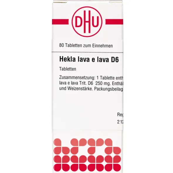 HEKLA lava e lava D 6 Tabletten 80 St