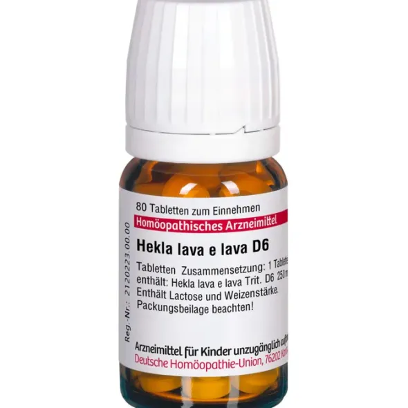 HEKLA lava e lava D 6 Tabletten 80 St