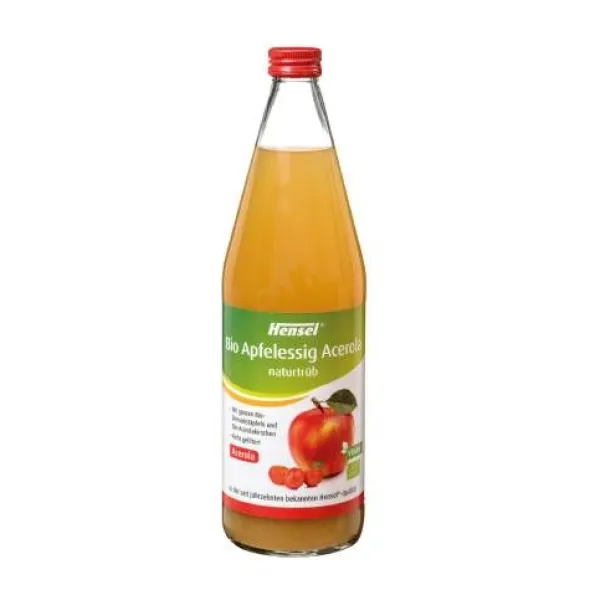 HENSEL Apfelessig naturtrüb Bio m.5% Acerola 750 ml