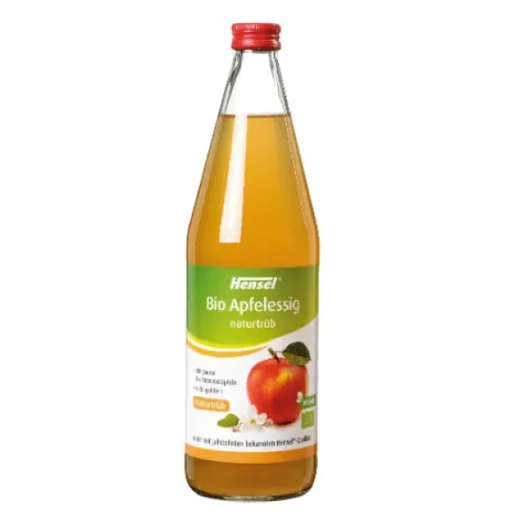 HENSEL Apfelessig naturtrüb Bio 750 ml