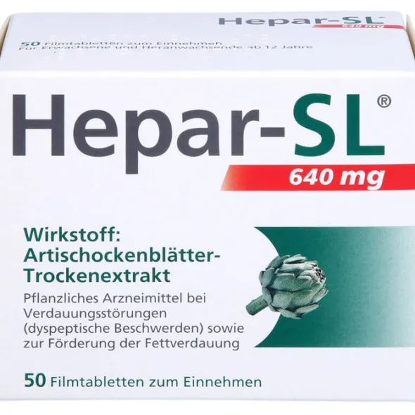 HEPAR-SL 640 mg Filmtabletten 50 St