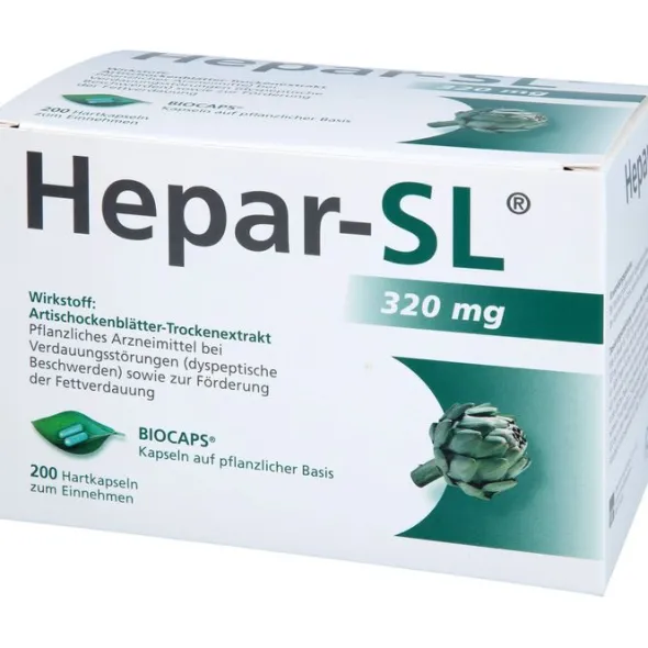 HEPAR-SL 320 mg Hartkapseln 200 St