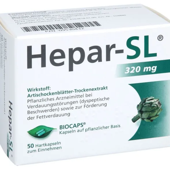 HEPAR-SL 320 mg Hartkapseln 50 St