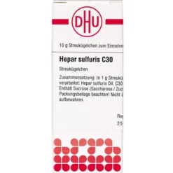 HEPAR SULFURIS C 30 Globuli 10 g
