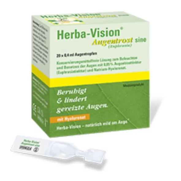 HERBA-VISION Augentrost sine Augentropfen 20X0,4 ml