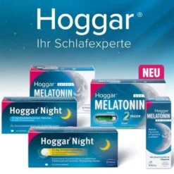 HOGGAR Melatonin DUO Einschlaf-Kapseln 30 St