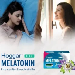 HOGGAR Melatonin DUO Einschlaf-Kapseln 30 St