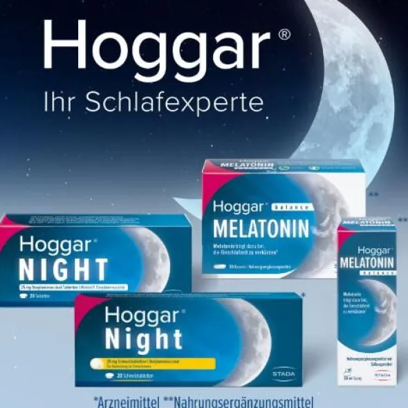 HOGGAR Night 25 mg Schmelztabletten 20 St