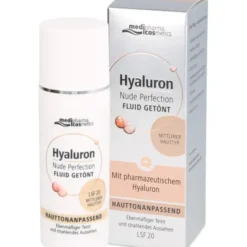 HYALURON NUDE Perfect.Fluid getö.mitt.HT LSF 20 50 ml