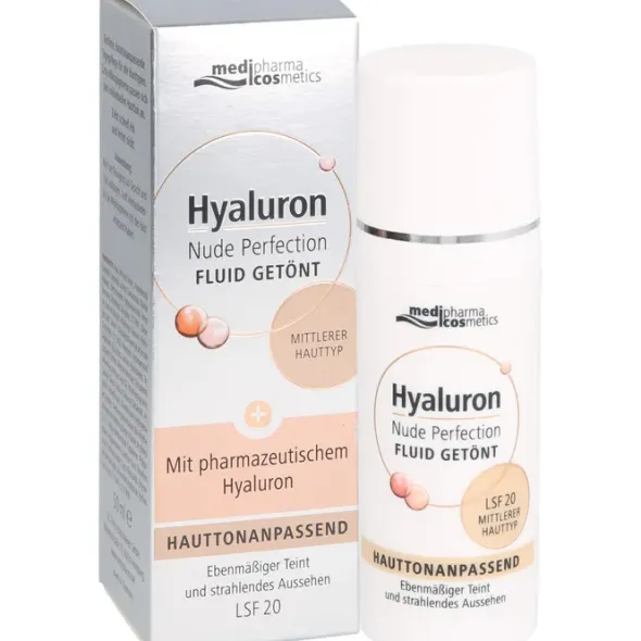 HYALURON NUDE Perfect.Fluid getö.mitt.HT LSF 20 50 ml