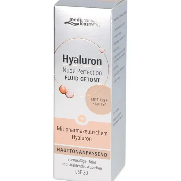 HYALURON NUDE Perfect.Fluid getö.mitt.HT LSF 20 50 ml