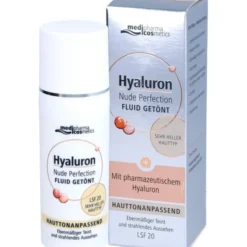HYALURON NUDE Perfect.Fluid getönt s.hel HT LSF 20 50 ml