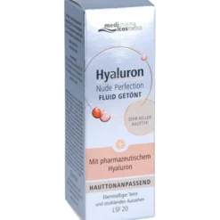 HYALURON NUDE Perfect.Fluid getönt s.hel HT LSF 20 50 ml