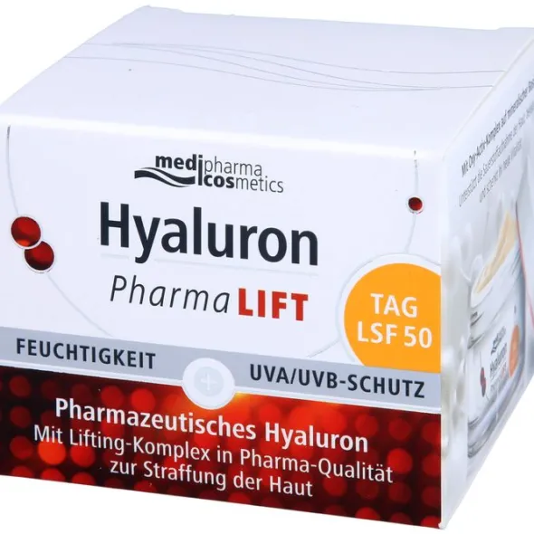HYALURON PHARMALIFT Tag Creme LSF 50 50 ml