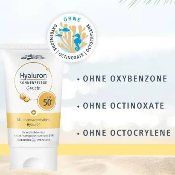 HYALURON SONNENPFLEGE Gesicht Creme LSF 50+ 50 ml