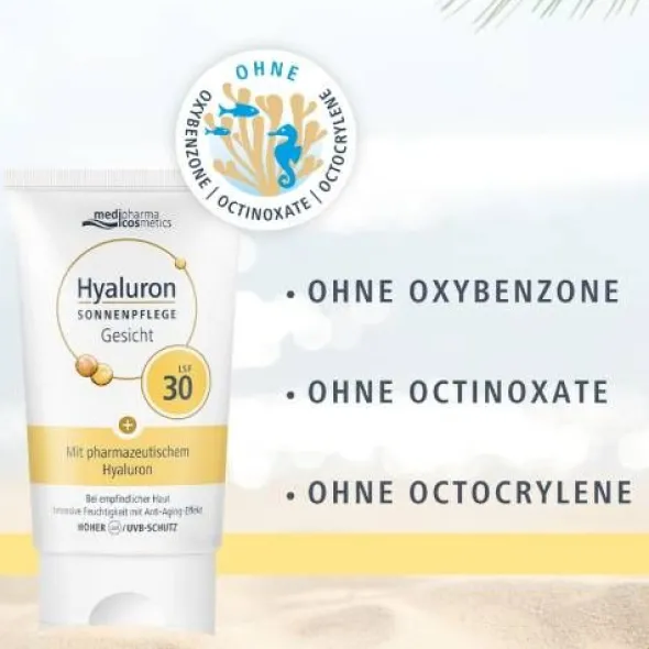 HYALURON SONNENPFLEGE Gesicht Creme LSF 30 50 ml