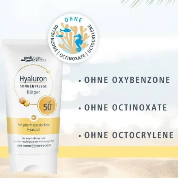 HYALURON SONNENPFLEGE Körper Creme LSF 50+ 150 ml