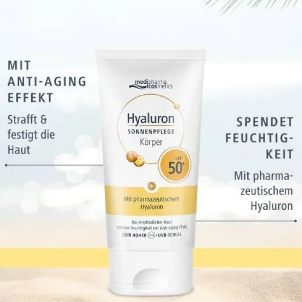 HYALURON SONNENPFLEGE Körper Creme LSF 50+ 150 ml