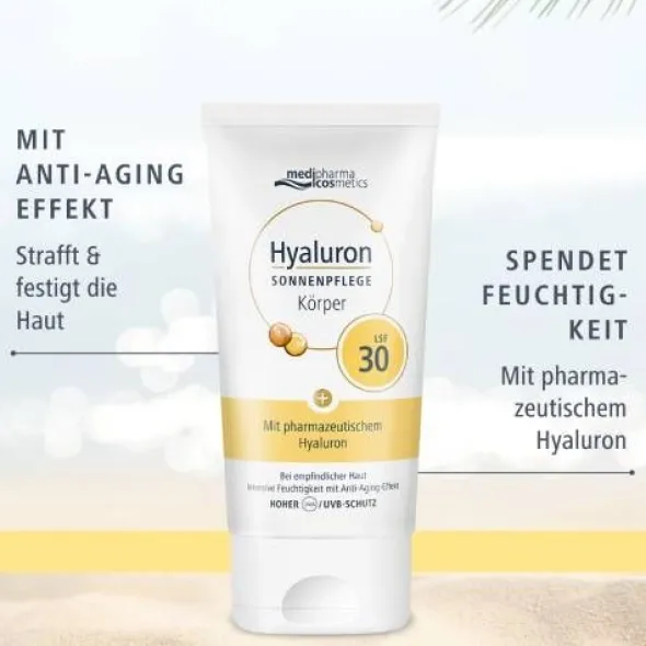 HYALURON SONNENPFLEGE Körper Creme LSF 30 150 ml