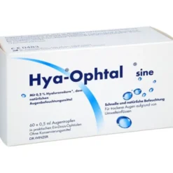 HYA-OPHTAL sine Augentropfen 60X0,5 ml