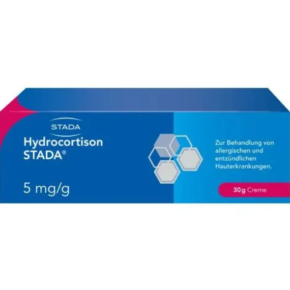 HYDROCORTISON STADA 5 mg/g Creme 30 g