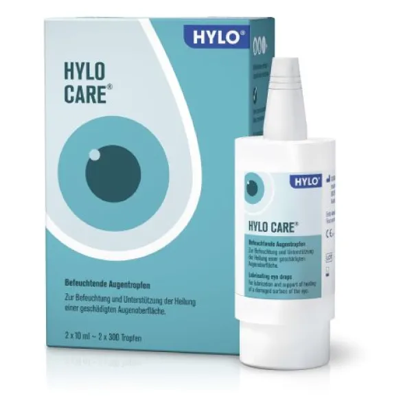 HYLO-CARE Augentropfen 2X10 ml