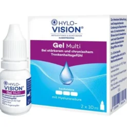 HYLO-VISION Gel multi Augentropfen 2X10 ml
