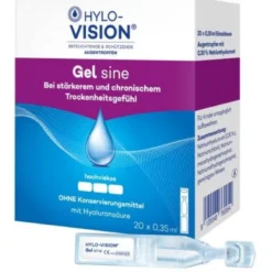 HYLO-VISION Gel sine Einzeldosispipetten 20X0,35 ml