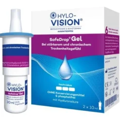 HYLO-VISION SafeDrop Gel Augentropfen 2X10 ml