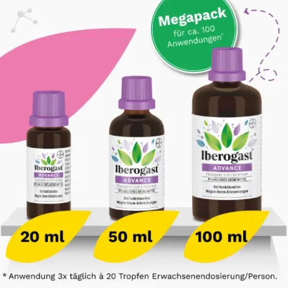 IBEROGAST ADVANCE Flüssigkeit zum Einnehmen 20 ml