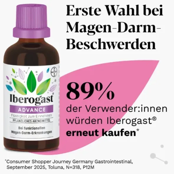 IBEROGAST ADVANCE Flüssigkeit zum Einnehmen 50 ml