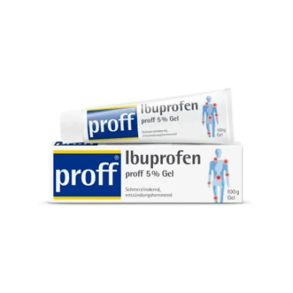 IBUPROFEN proff 5% Gel 100 g